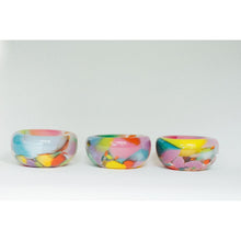 Load image into Gallery viewer, Multicolor Glass Nest Bowl