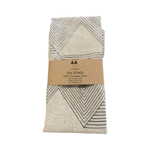Load image into Gallery viewer, Zig Zag Tea Towel