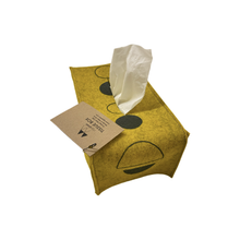 Load image into Gallery viewer, Long Wool Tissue Box - Yellow