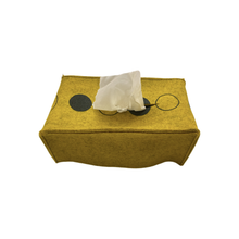 Load image into Gallery viewer, Long Wool Tissue Box - Yellow