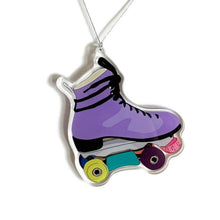 Load image into Gallery viewer, Retro Roller Skate Christmas Ornament
