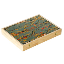 Load image into Gallery viewer, Olio Sage Tabletop Backgammon Set