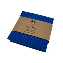 Load image into Gallery viewer, Wool Coaster - Blau Duo On Lake