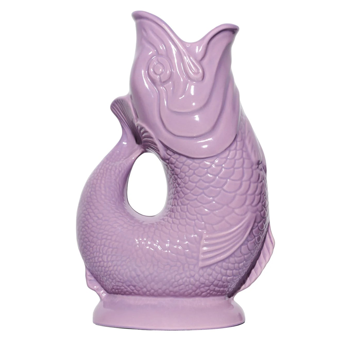 Gluggle Jug 魚型 オーロラ　水色 Wade Ceramics Original 