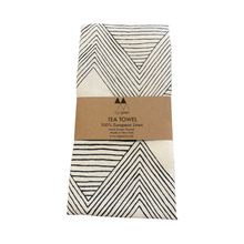 Load image into Gallery viewer, Zig Zag Tea Towel