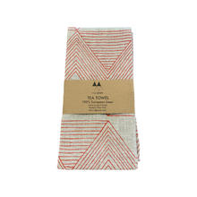 Load image into Gallery viewer, Zig Zag Tea Towel