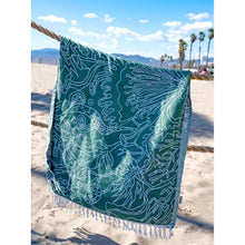 Load image into Gallery viewer, Turkish Cotton Towel - Evergreen