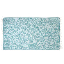 Load image into Gallery viewer, Turkish Cotton Towel - Azul