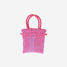 Load image into Gallery viewer, Candy Stripe Mini Tote