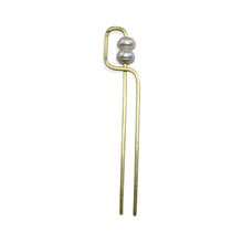 Load image into Gallery viewer, Deco Pearl Hair Fork