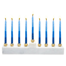 Load image into Gallery viewer, Marble Menorah