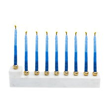 Load image into Gallery viewer, Marble Menorah