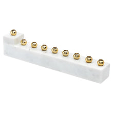 Load image into Gallery viewer, Marble Menorah