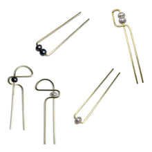Load image into Gallery viewer, Chunky Single Pearl Hair Fork