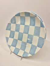 Load image into Gallery viewer, Melamine Checker Dinner Plates Set of 4
