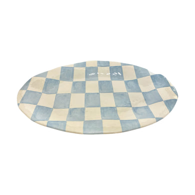Melamine Checker Platter