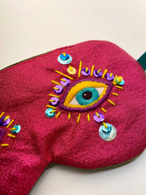 Load image into Gallery viewer, Sequin Eyes Sleep Mask
