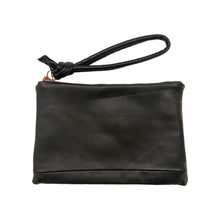 Load image into Gallery viewer, Abundance Leather Clutch - Green Eye