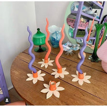 Load image into Gallery viewer, Ripple Taper Candle