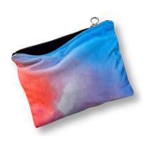Load image into Gallery viewer, Zipper Pouch Bag - Pinclouds - Velvet