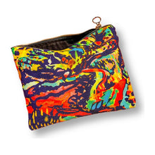 Load image into Gallery viewer, Zipper Pouch Bag - Lush - Canvas
