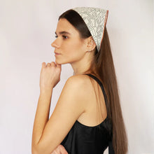 Load image into Gallery viewer, Vanilla Town Silk Scarf