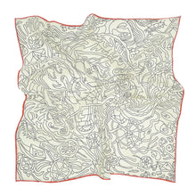 Load image into Gallery viewer, Vanilla Town Silk Scarf