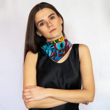 Load image into Gallery viewer, Night Fall Silk Scarf
