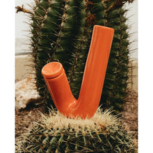 Load image into Gallery viewer, VS001 Orange Ceramic Bong