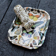 Load image into Gallery viewer, Small Metal Vintage Butterflies Tray