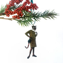 Load image into Gallery viewer, Tiger Lady Animal Ornament