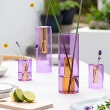 Load image into Gallery viewer, Large Reversible Glass Vase