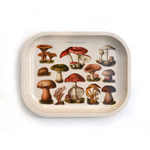 Load image into Gallery viewer, Small Metal Tan Mushroom Tray