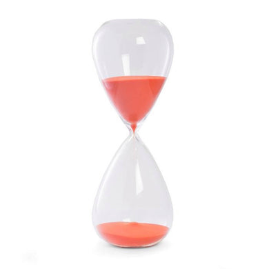 90 Minute Hourglass Sand Timer Red-Orange