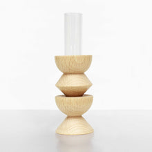 Load image into Gallery viewer, Wooden Table Vase - Medium