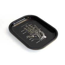 Load image into Gallery viewer, Small Metal Palmistry Ritual Tray