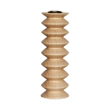 Load image into Gallery viewer, Totem Wooden Candle Holder - Tall