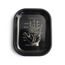 Load image into Gallery viewer, Small Metal Palmistry Ritual Tray
