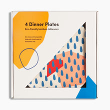 Load image into Gallery viewer, Bamboo Dinner Plates - Set of 4