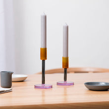 Load image into Gallery viewer, Glass Candlestick - Tall
