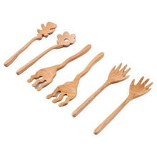 Load image into Gallery viewer, Serving Friends Wooden Spoons - Set of 2