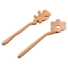 Load image into Gallery viewer, Serving Friends Wooden Spoons - Set of 2