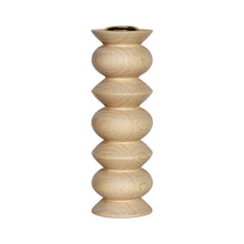 Load image into Gallery viewer, Totem Wooden Candle Holder - Tall