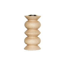 Load image into Gallery viewer, Totem Wooden Candle Holder - Medium