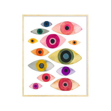 Many Eyes #1 Art Print
