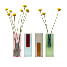Load image into Gallery viewer, Large Reversible Glass Vase