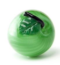 Load image into Gallery viewer, Green Apple Glass Pipe
