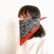 Load image into Gallery viewer, Mazed Cotton Scarf