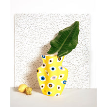 Load image into Gallery viewer, Nazar Yellow Paper Vase

