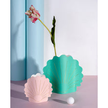 Load image into Gallery viewer, Hera Green Paper Vase